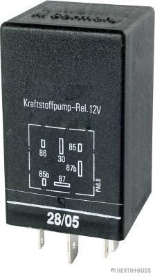 HERTH&BUSS Relais, Kraftstoffpumpe, 12 V, 15 A, 6 pins