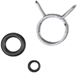 KS Tools Schlauchklemme mit Ersatzdichtring