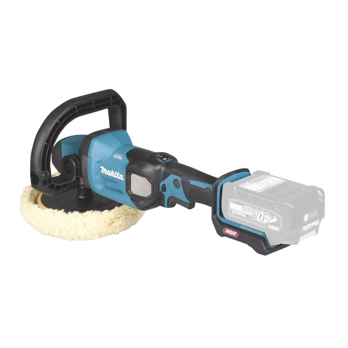 Makita Akku-Poliermaschine 40V max. (ohne Akku, ohne Ladegerät) PV001GZ