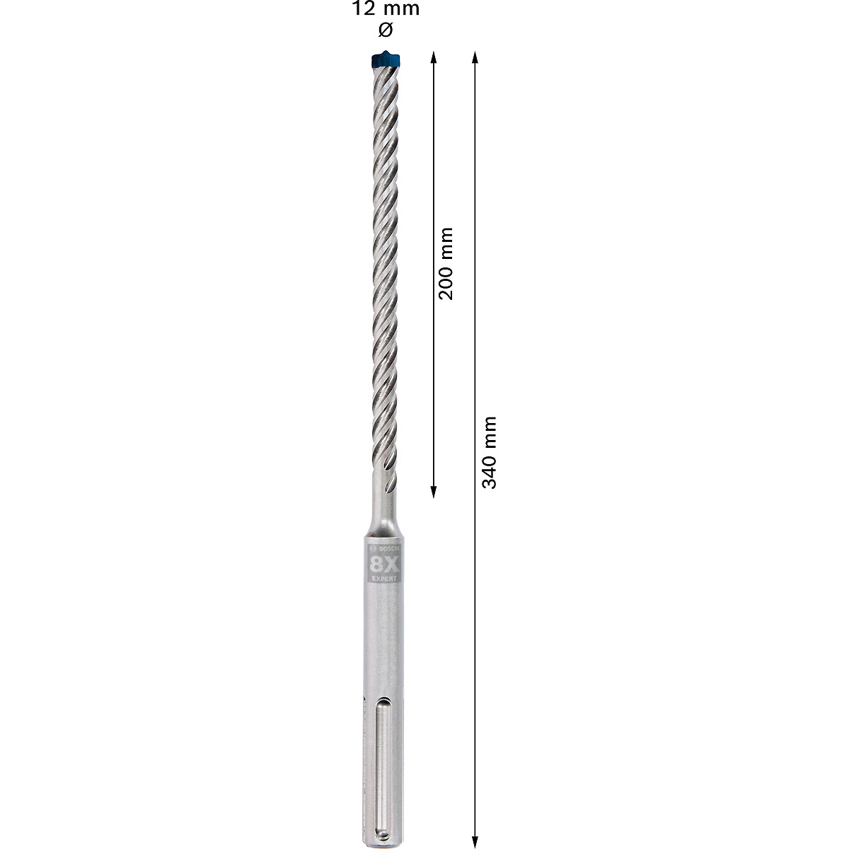 Bosch EXPERT SDS max-8X Hammerbohrer, für Bohrhämmer