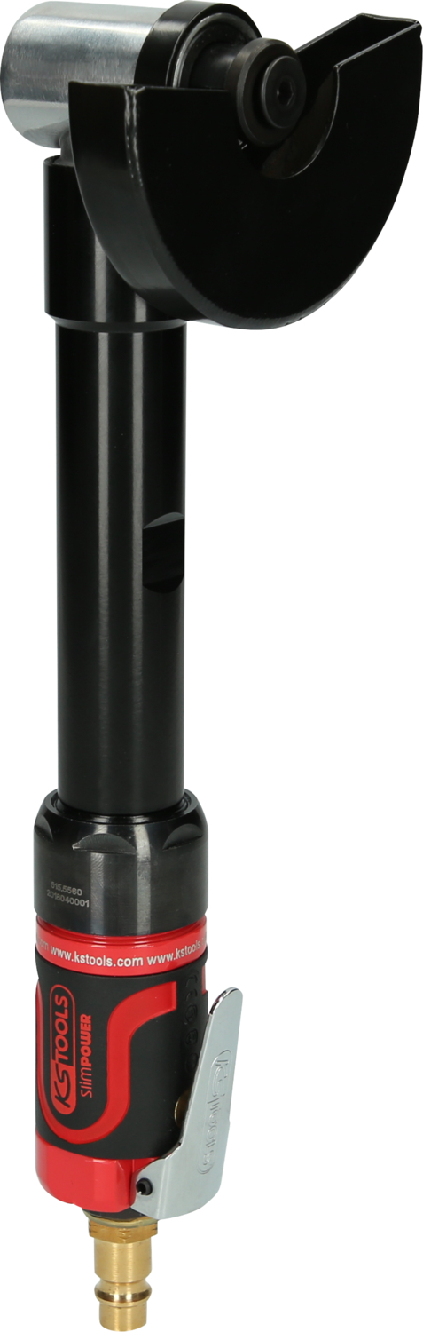 KS Tools 1/4" SlimPOWER Mini-Druckluft-Stab-Trennschleifer, lang