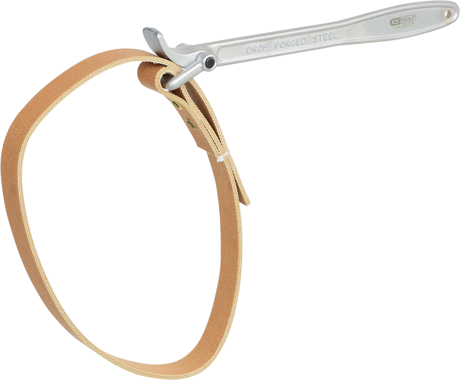 KS Tools Gurtrohrzange mit Gewebeband, Ø 200mm