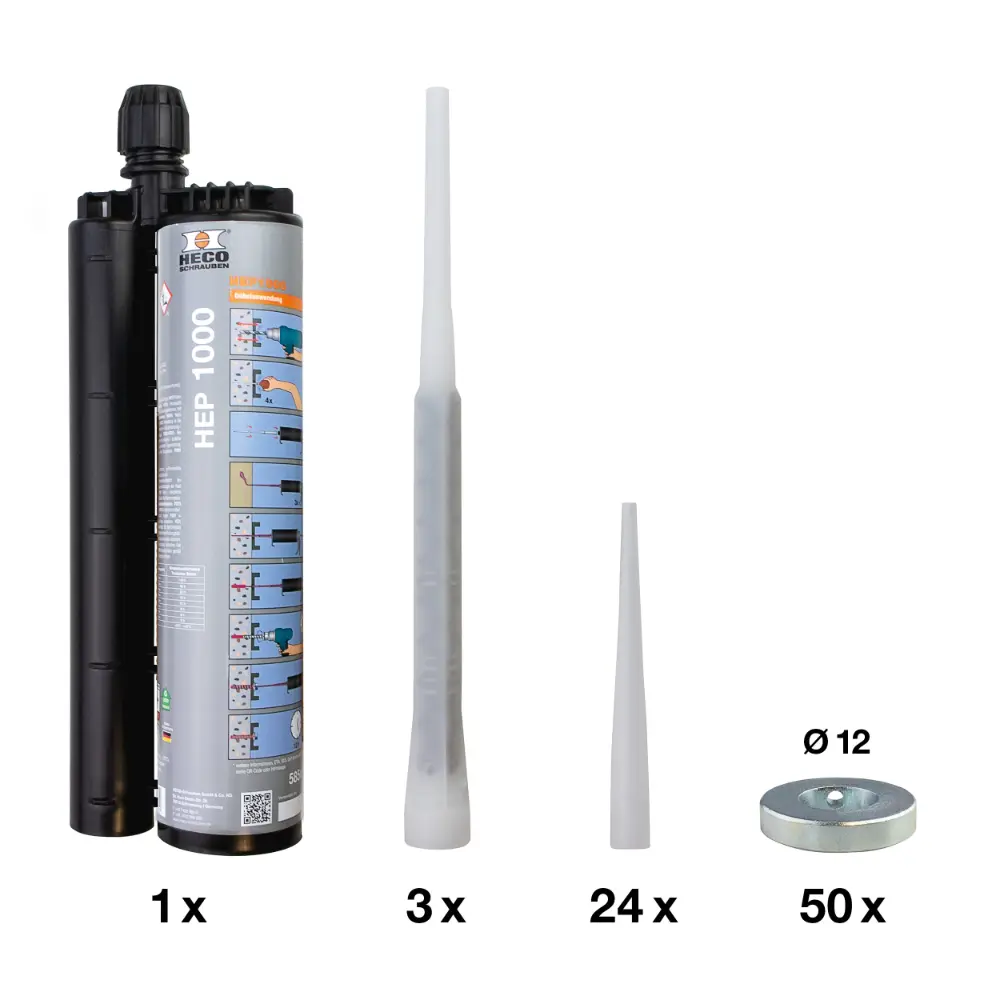 HECO MULTI-MONTI-plus Seismik-Kit Ø 12 mm