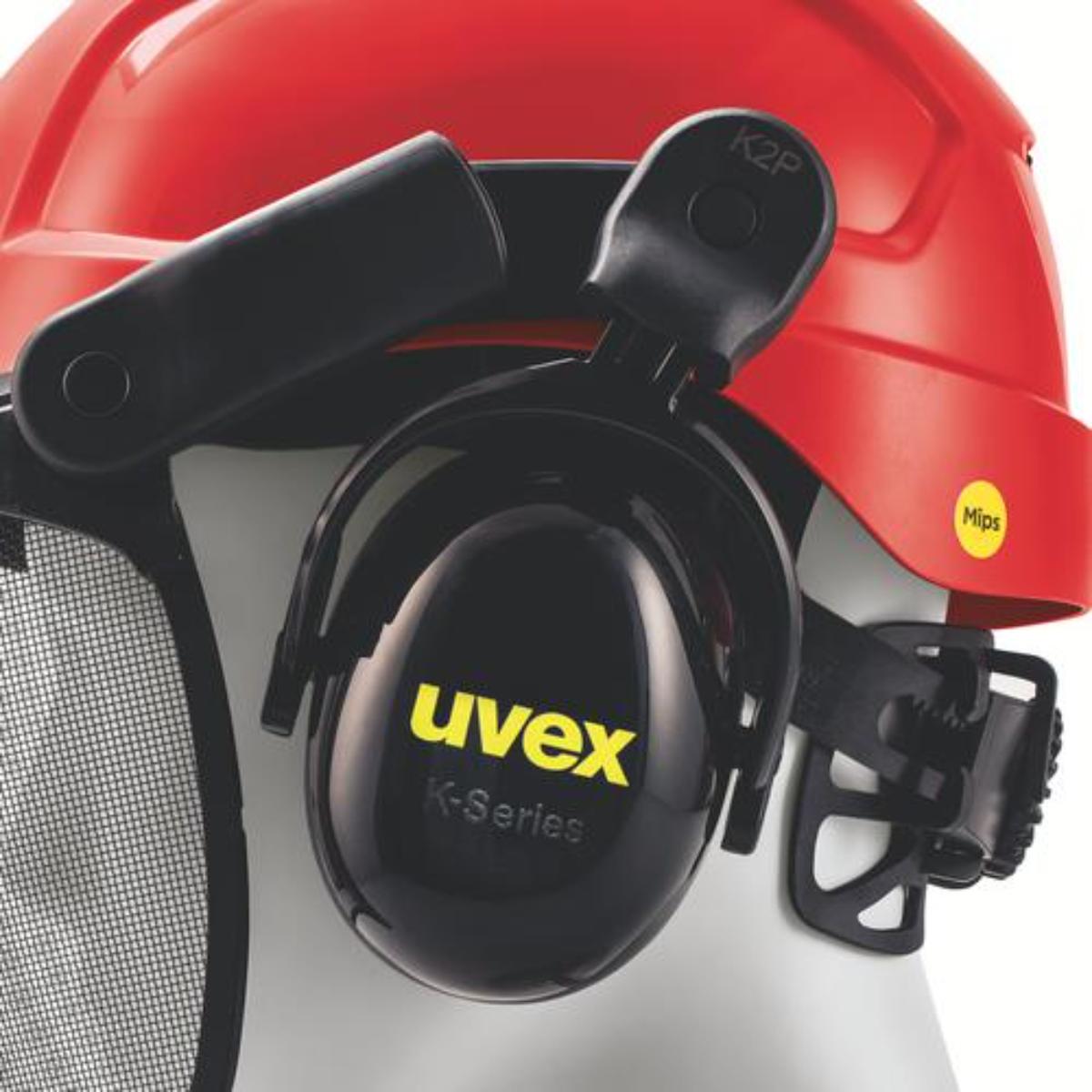 uvex pheos forestry Mips Schutzhelm rot