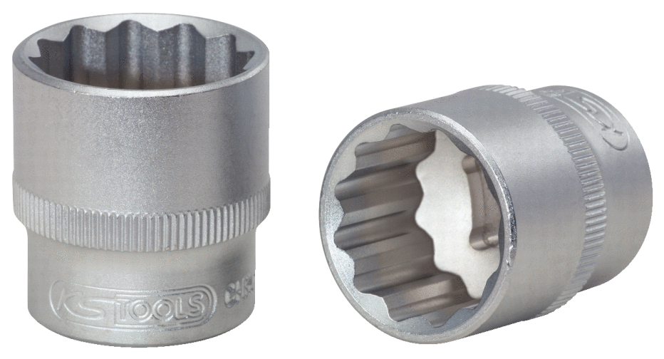 KS Tools 3/8" 12-kant-Stecknuss