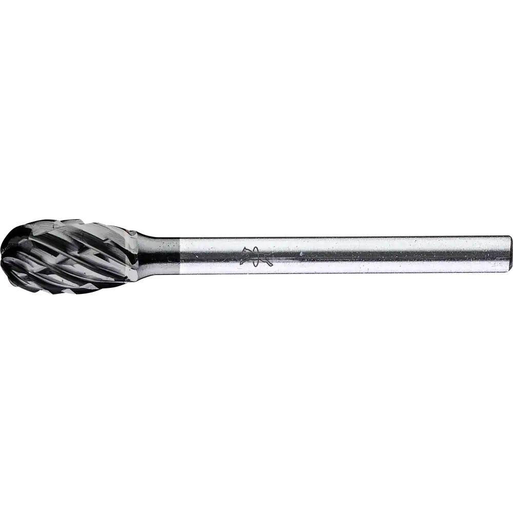 PFERD TOOLS Hartmetall Hochleistungsfrässtift ALLROUND Tropfen TRE Ø 06x10mm Schaft-Ø 3mm HICOAT beschichtet für Stahl