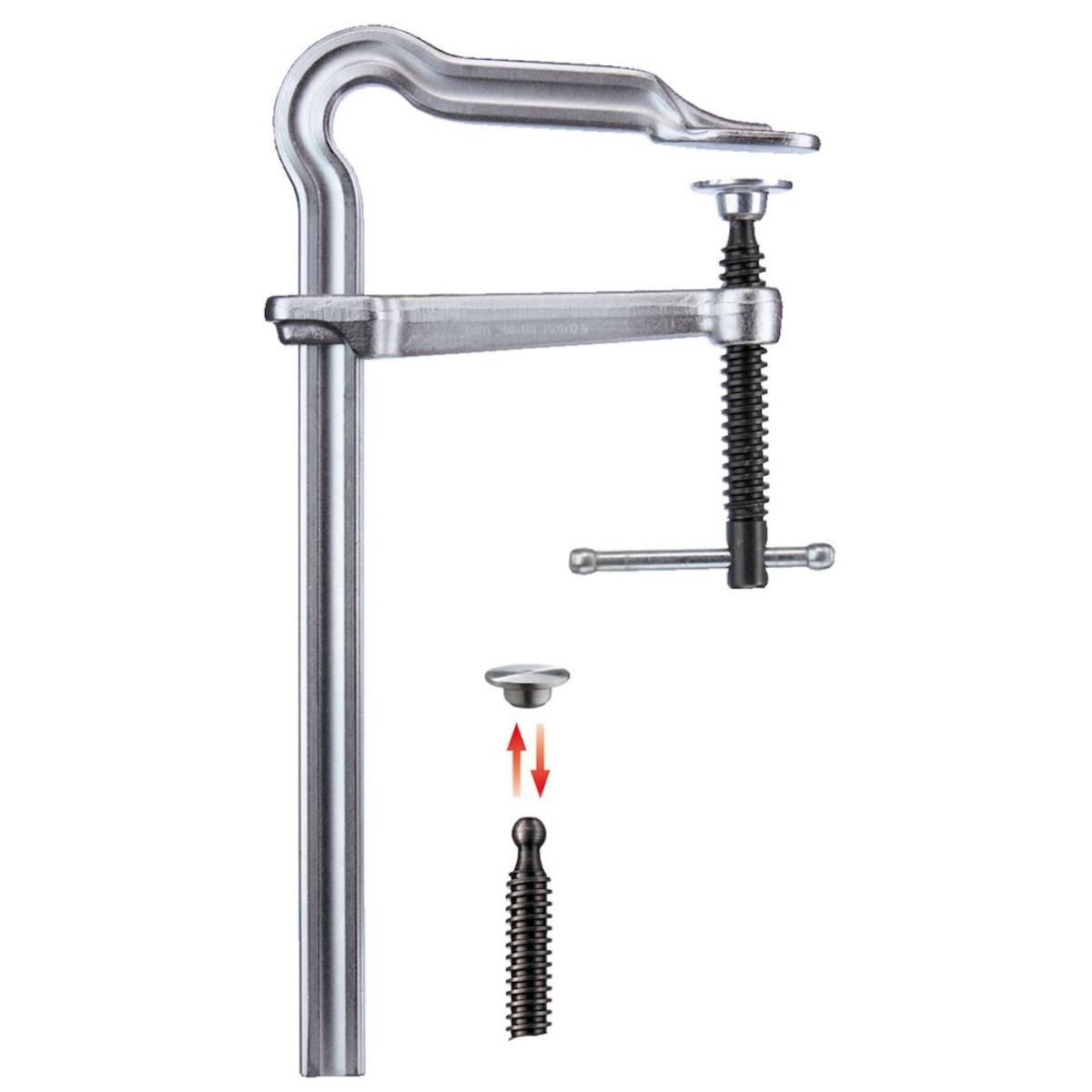 Bessey OMEGA-Schraubzwinge GMZ mit Knebelgriff