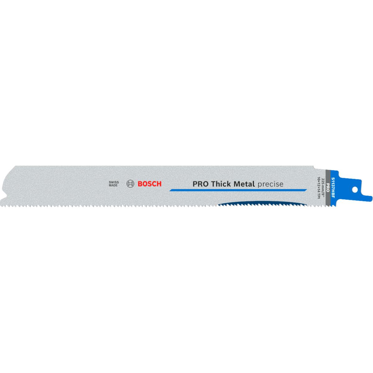 Bosch PRO Thick Metal precise S1137HBF Blatt,1,1 x 25 x 225 mm