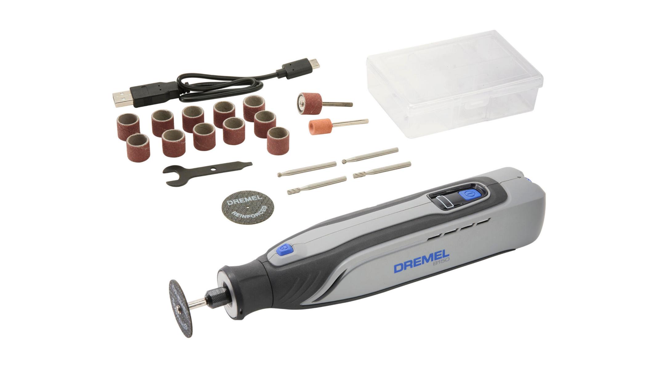 DREMEL 8150, 7,2-V-Multifunktionswerkzeug, 20-teiliges Set Zubehör