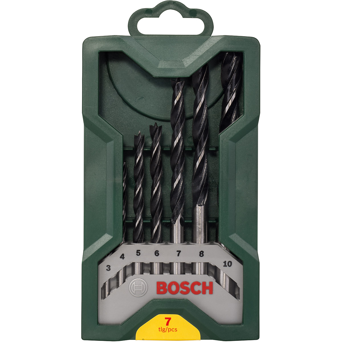 Bosch Mini-X-Line-Holzbohrer-Set, 7-teilig