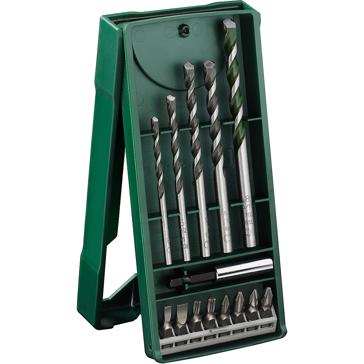 Bosch Mini-X-Line-Universalbohrer-Set, 14-teilig, 1 Universalhlater magnetisch