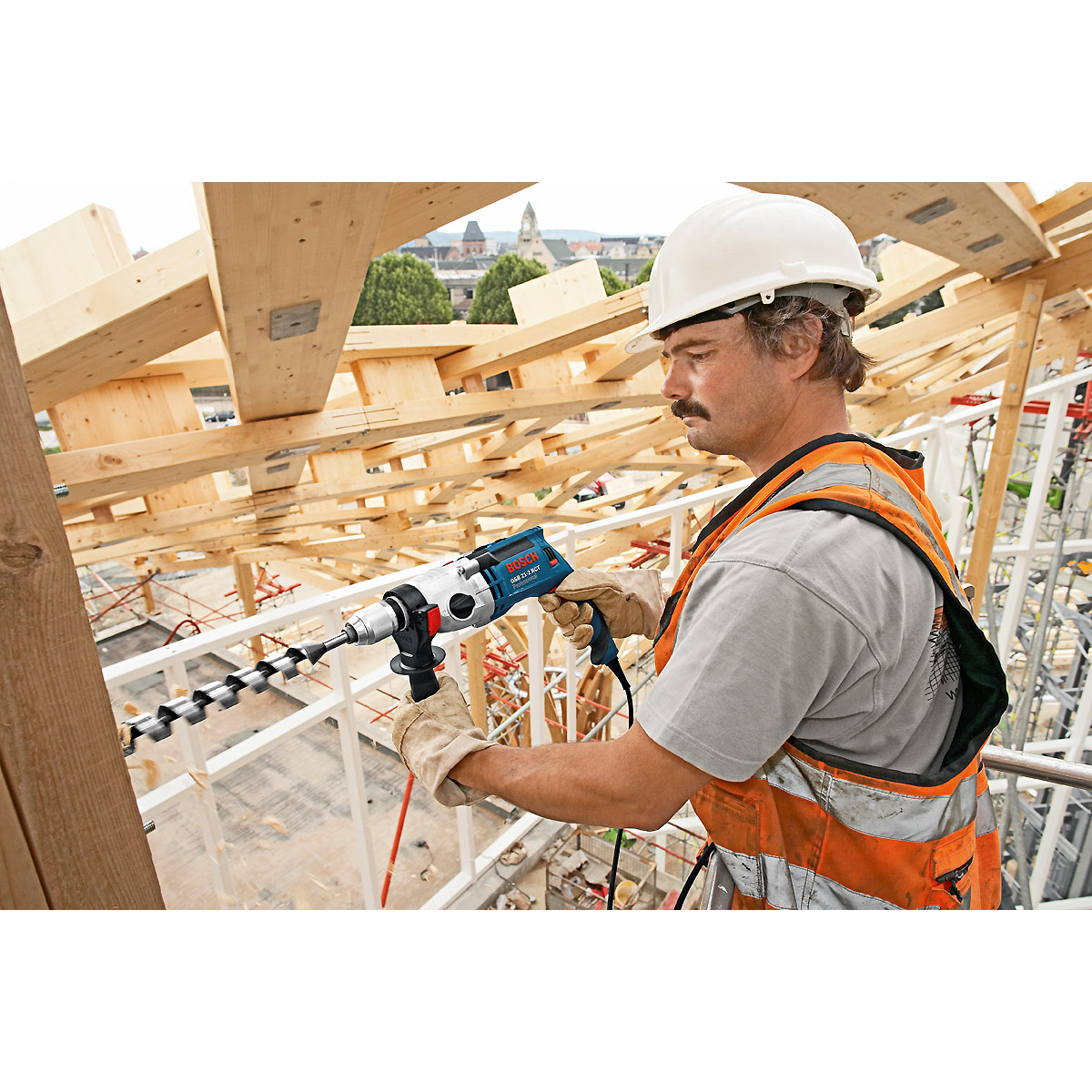 Bosch Schlagbohrmaschine GSB 21-2 RCT, mit Handwerkerkoffer