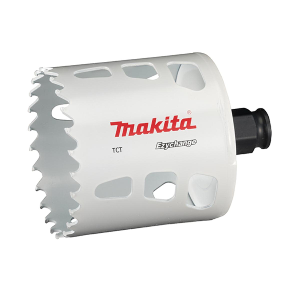 Makita Lochsäge Ezychange TCT Hartmetall Ø 68 mm, Schnitttiefe 60 mm, Schnellwechselsystem, Hartmetall Verzahnung
