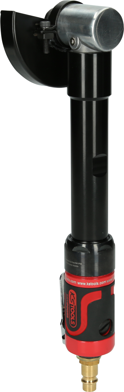 KS Tools 1/4" SlimPOWER Mini-Druckluft-Stab-Trennschleifer, lang