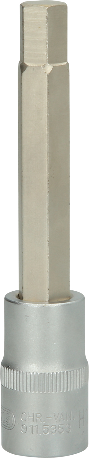 KS Tools 1/2" Bit-Stecknuss Innensechskant, lang