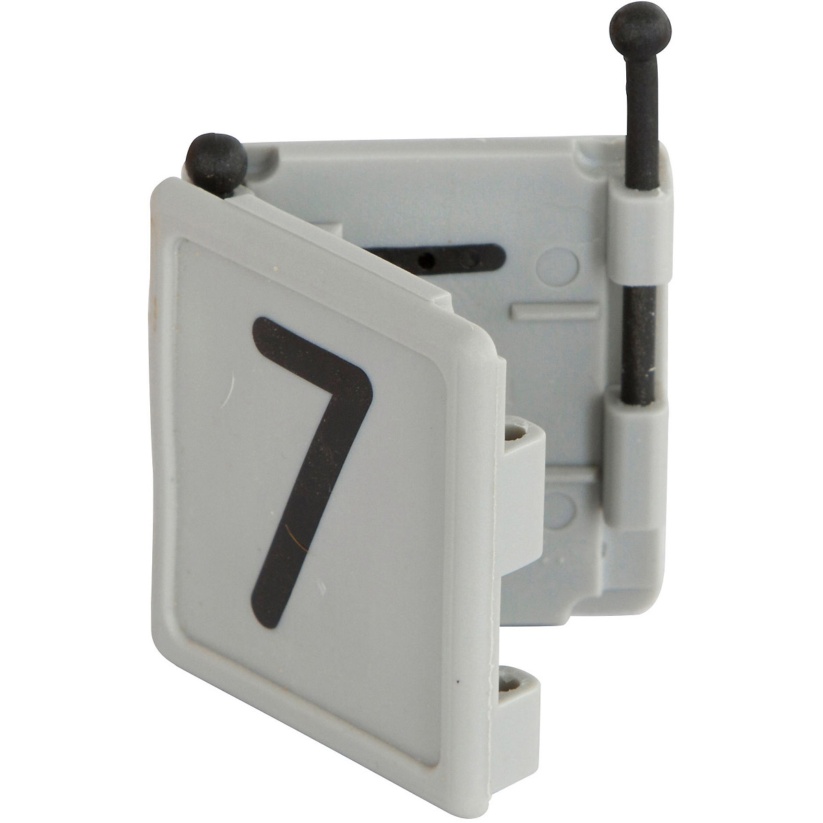 Kerbl Halsbandnummer DUO, 1-stellig 6er Pack