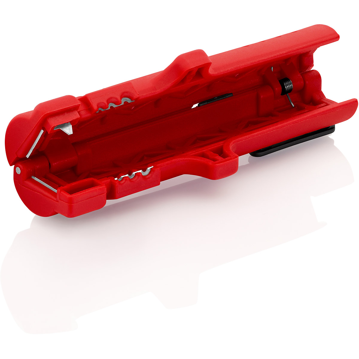 KNIPEX Abmantelungswerkzeug für Flach- und Rundkabel 125 mm