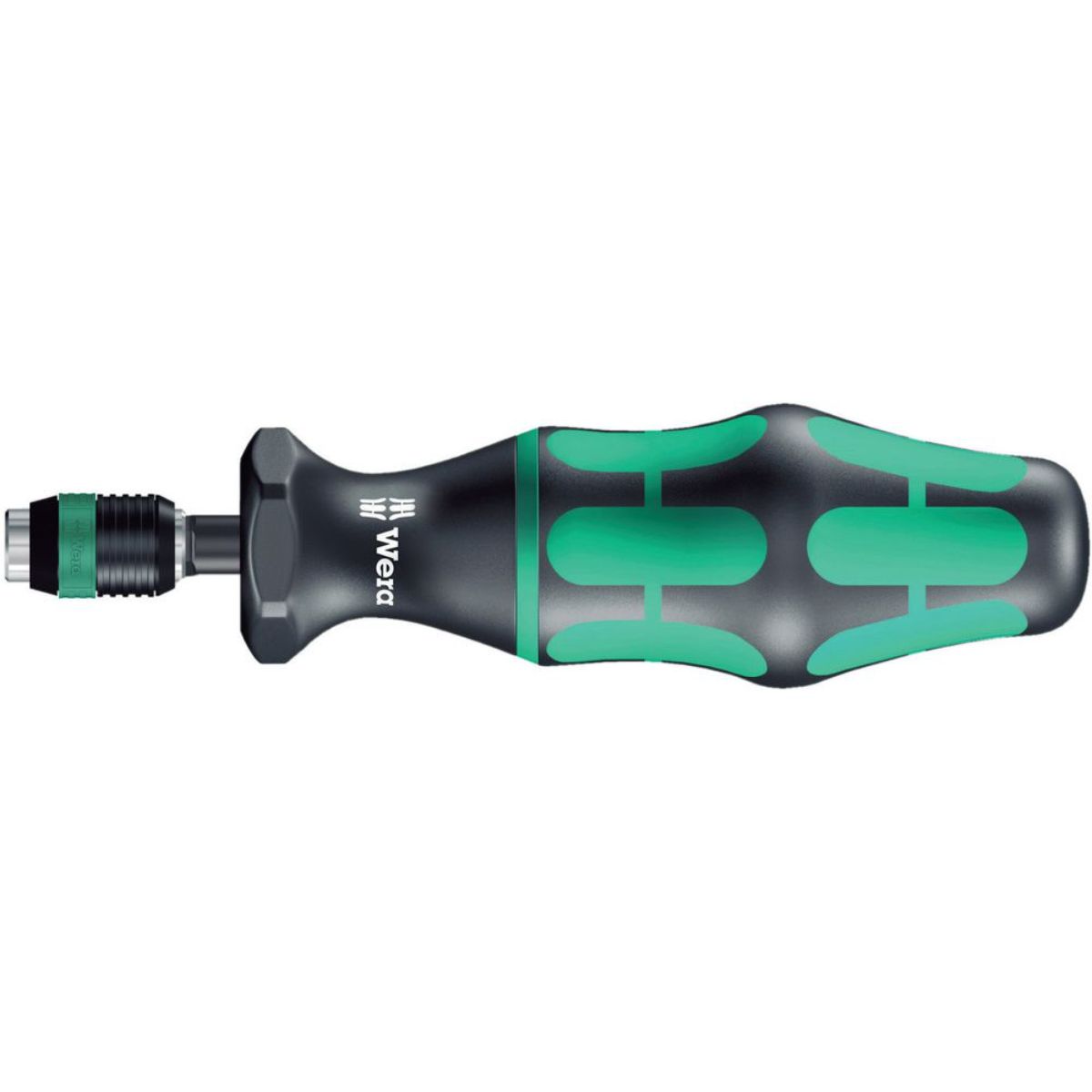 Wera Serie 7400 Kraftform Drehmomentschraubendreher + Rapidaptor Schnellwechselfutter, Heftgröße 105