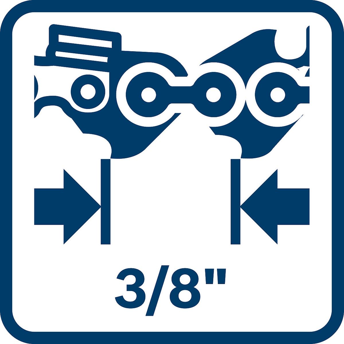 Bosch Kettensäge GKE 18V-40