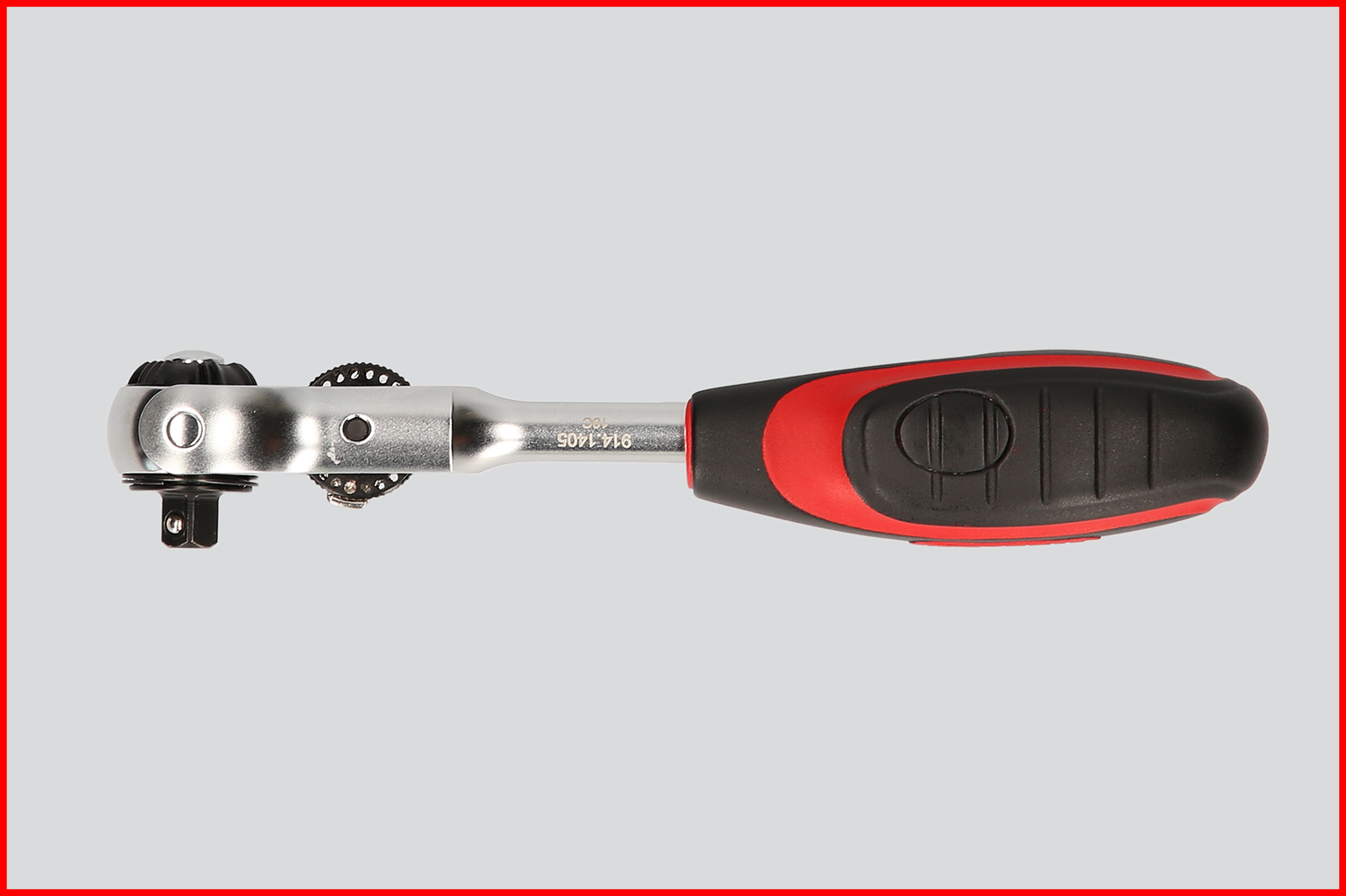 KS Tools 1/4" MODIFIX Mini-T-Griff-Schwenkkopf-Knarre, 72 Zahn
