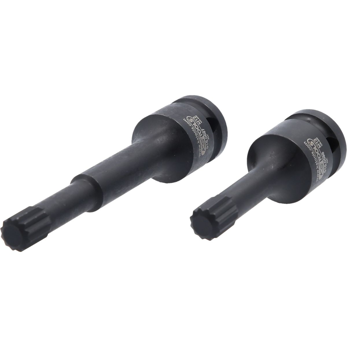 KS Tools 1/2 Zoll Spezial-Kraft-Bit-Stecknuss-Satz Vielzahn, 2-tlg