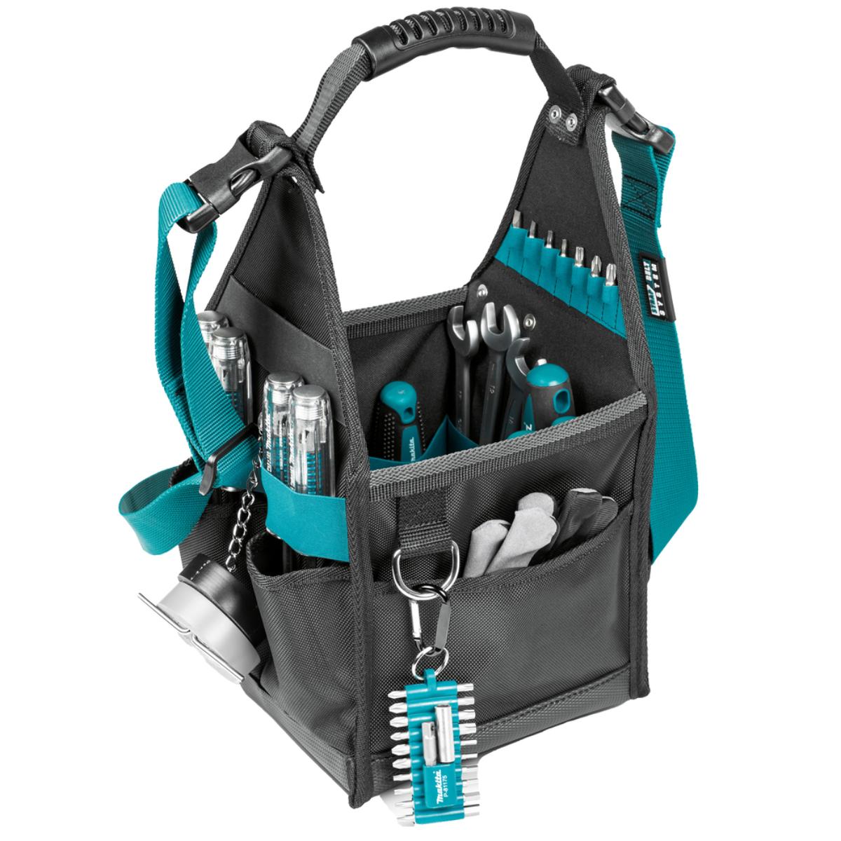 Makita Werkzeugtasche quadratisch 260x220x410 mm - 1,09 kg - 10,0 l - E-15453