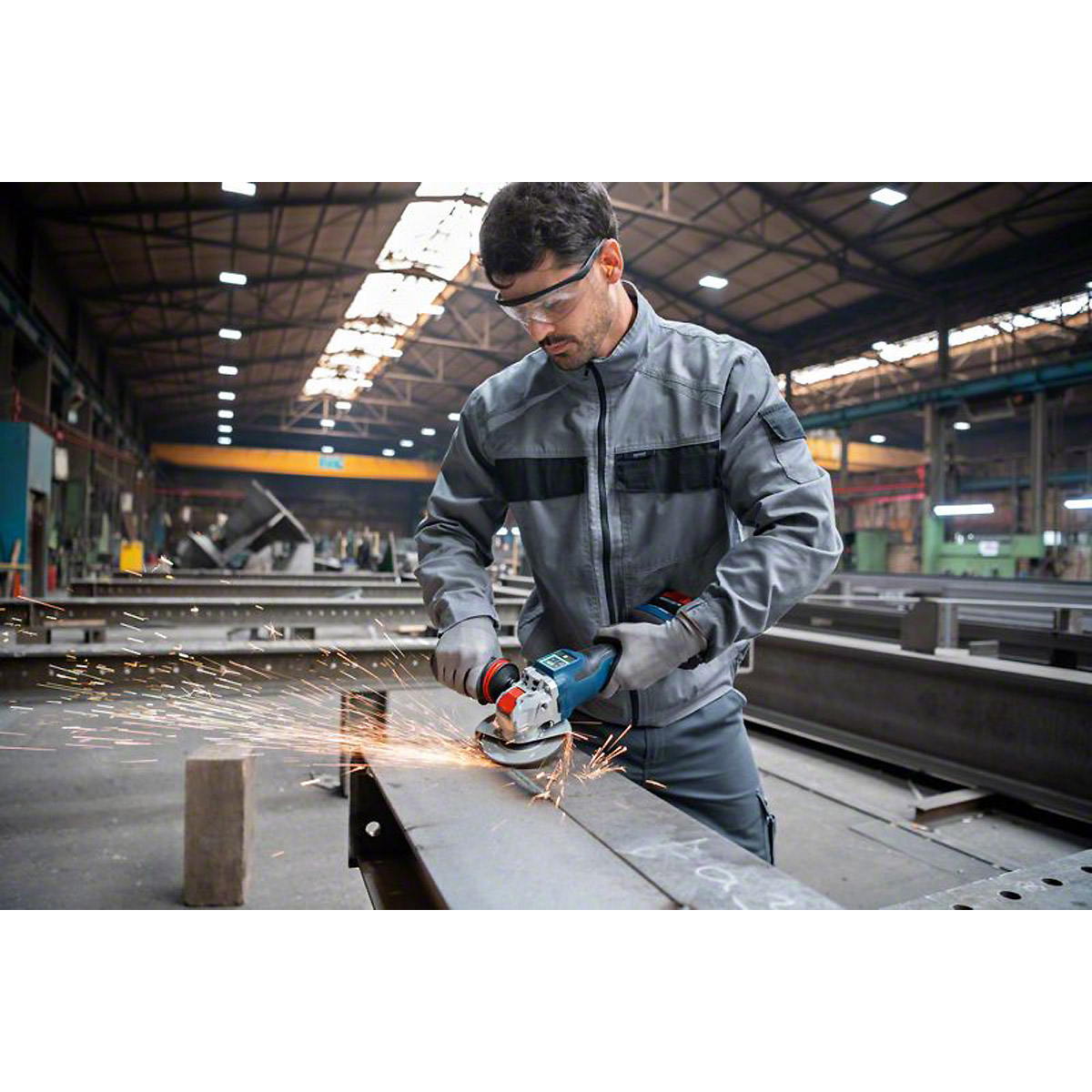 Bosch Akku-Winkelschleifer BITURBO mit X-LOCK GWX 18V-15 PSC