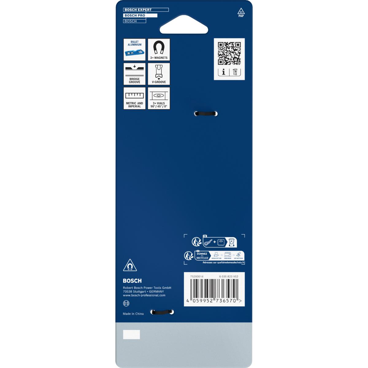 Bosch PRO Torpedo-Blockwasserwaage 180 mm / 7"