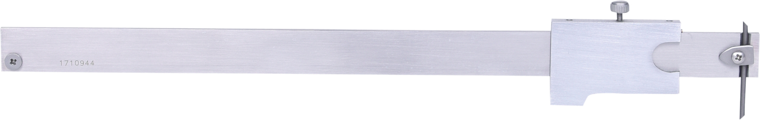 KS Tools Universalstreichmaß mit Anschlagrolle, 200mm