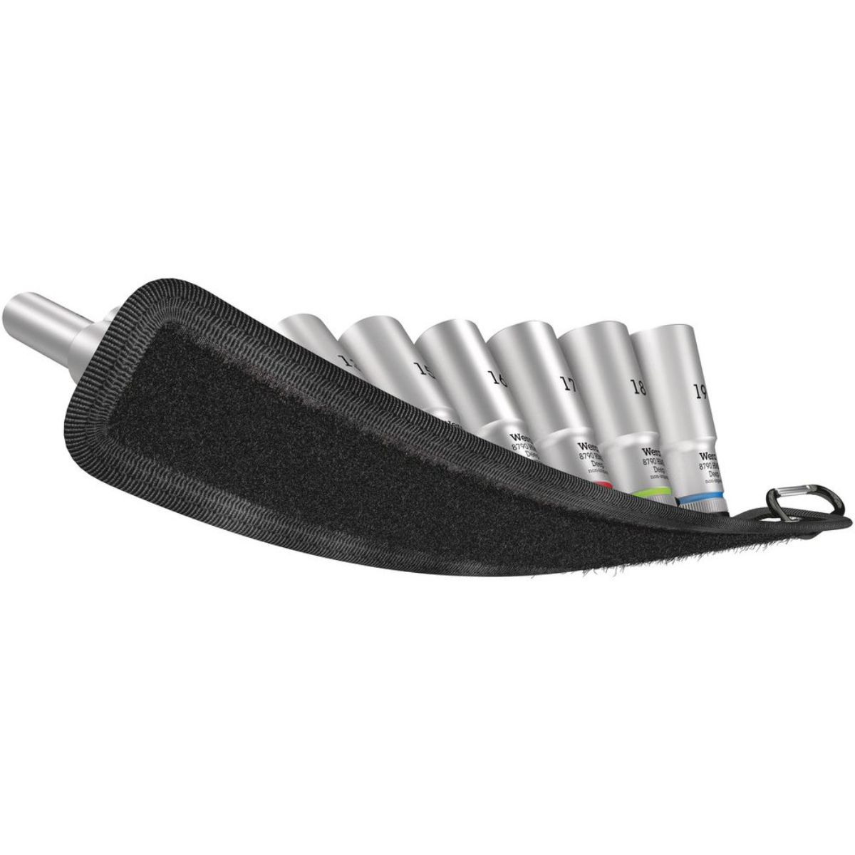 Wera Belt B Deep 1 Steckschlüsseleinsatz-Satz, 3/8"-Antrieb, 9-teilig