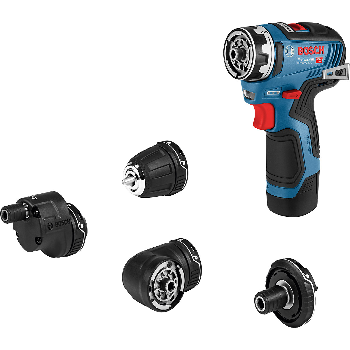 Bosch Akku-Bohrschrauber GSR 12V-35 FC, Solo Version