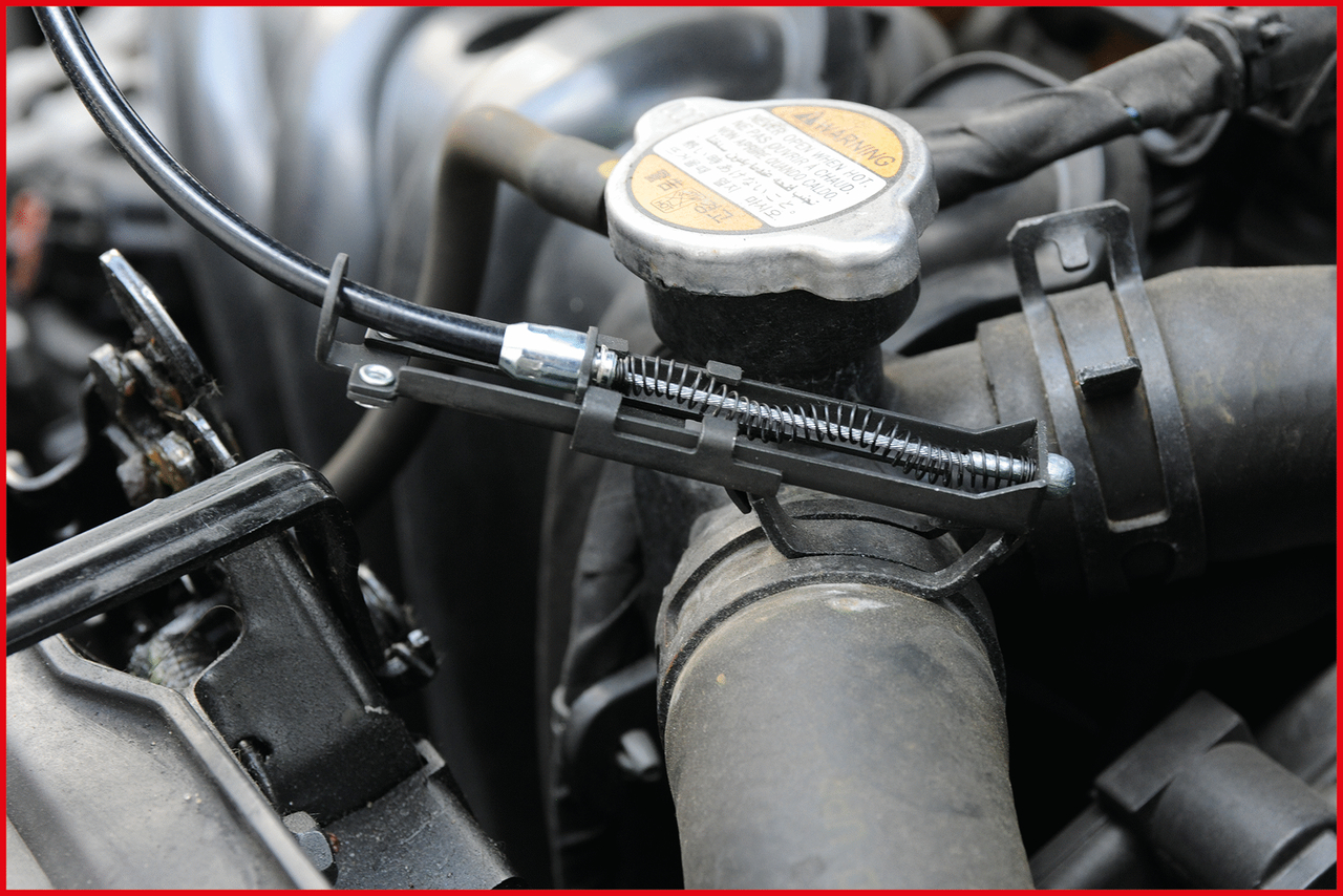 KS Tools Schlauchschellenzange mit Bowdenzug
