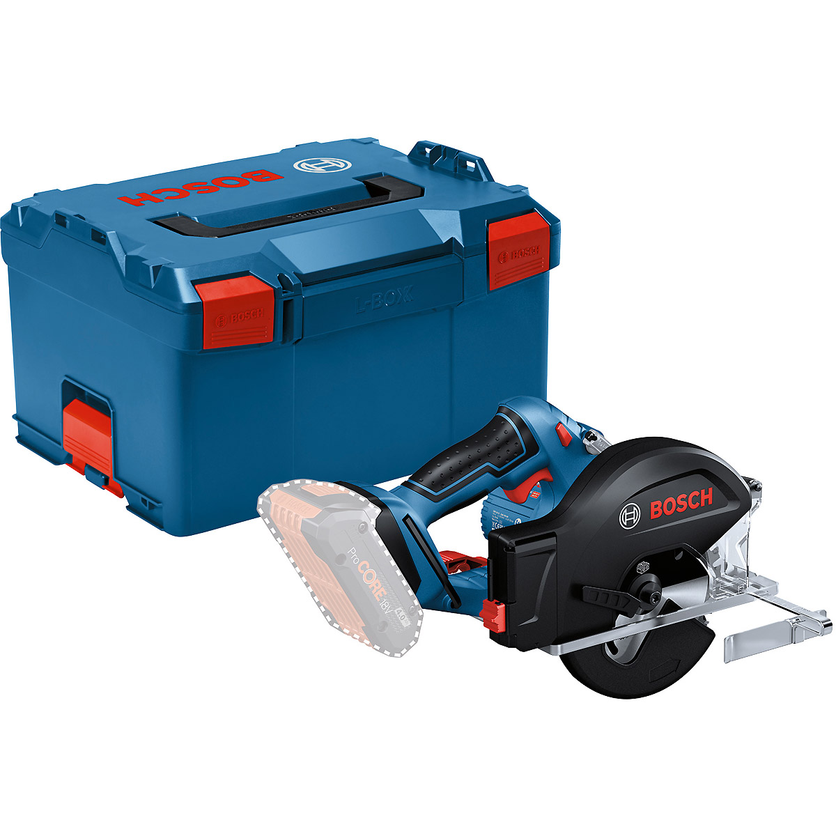 Bosch Akku-Kreissäge GKM 18V-50 in L-BOXX
