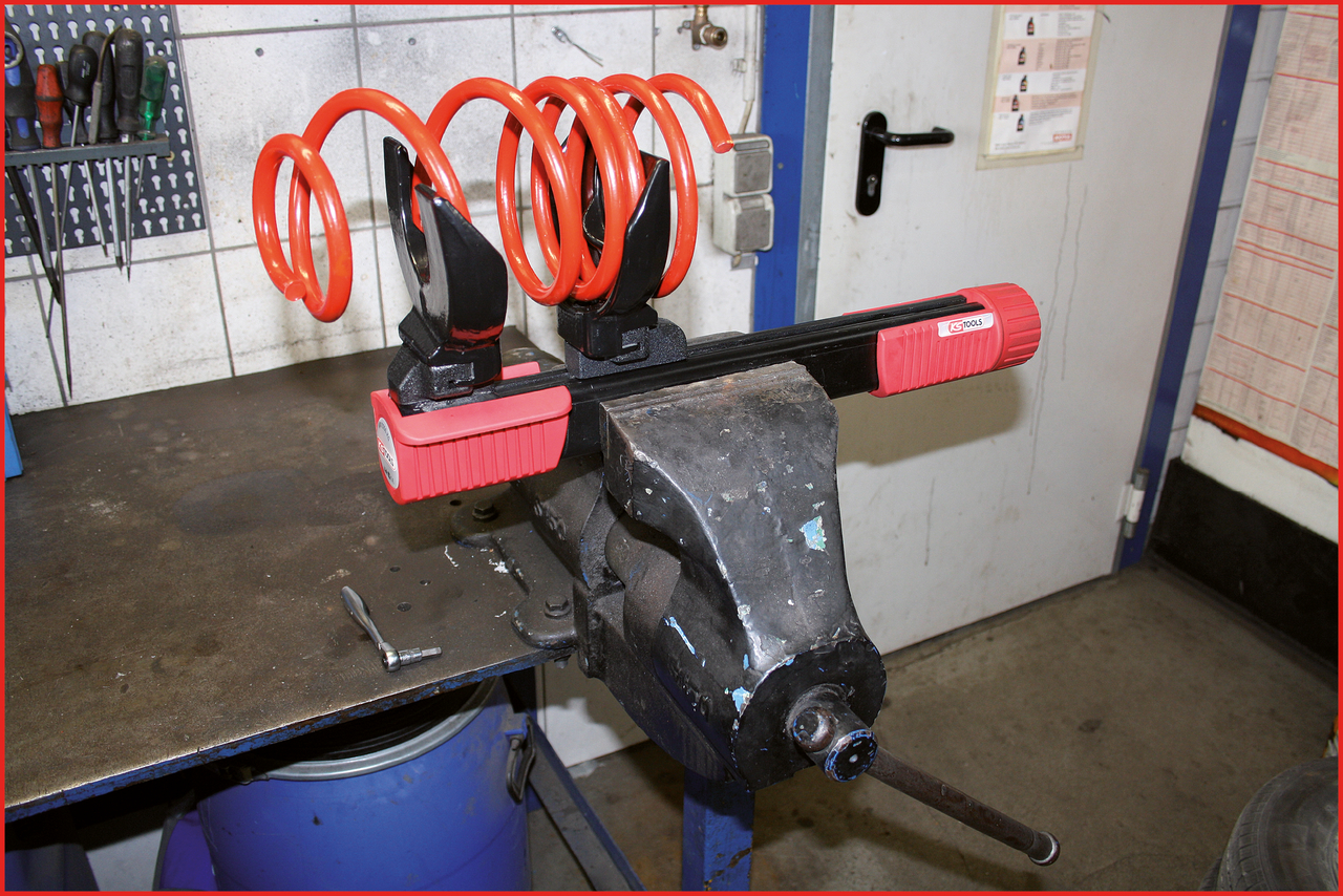 KS Tools Federspanner-Satz, 6-tlg, max. Belastung 1800kg