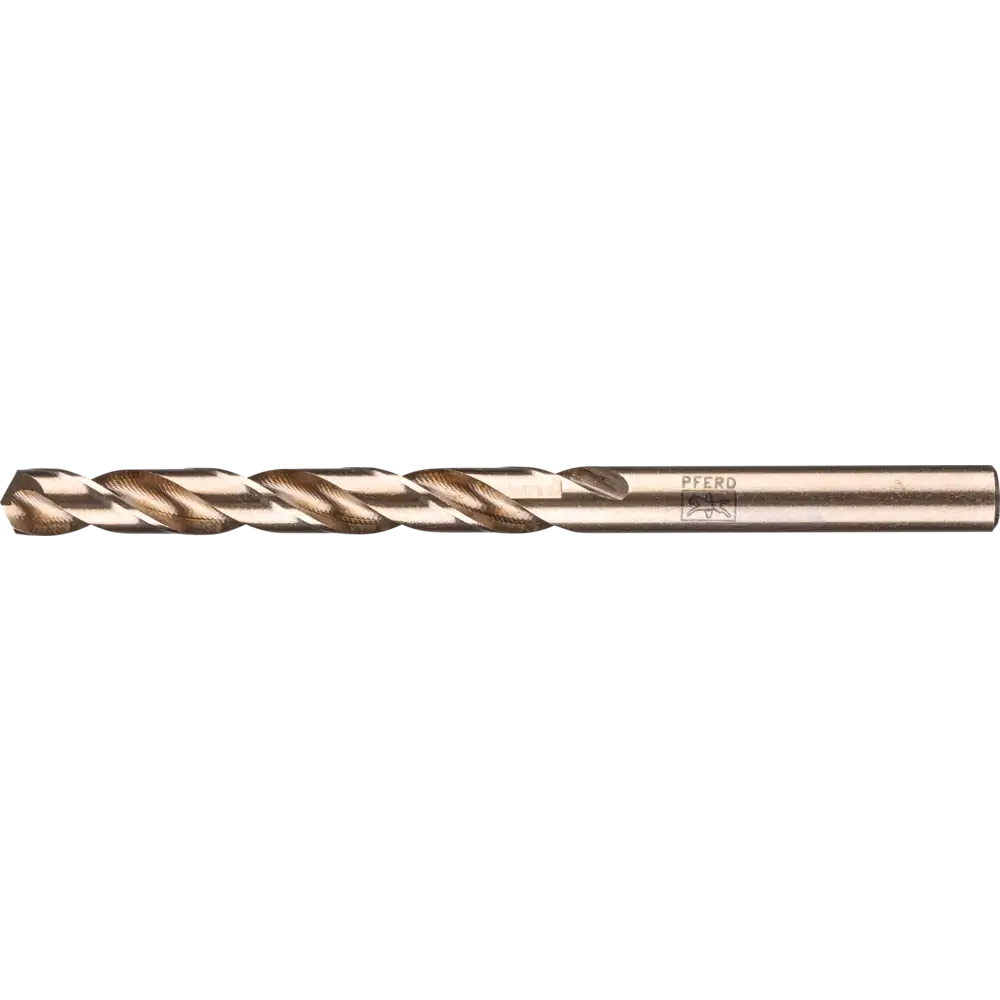 PFERD TOOLS Spiralbohrer INOX Ø 7,5 mm HSS-E Co5 N DIN 1897 135° extrakurze Ausführung