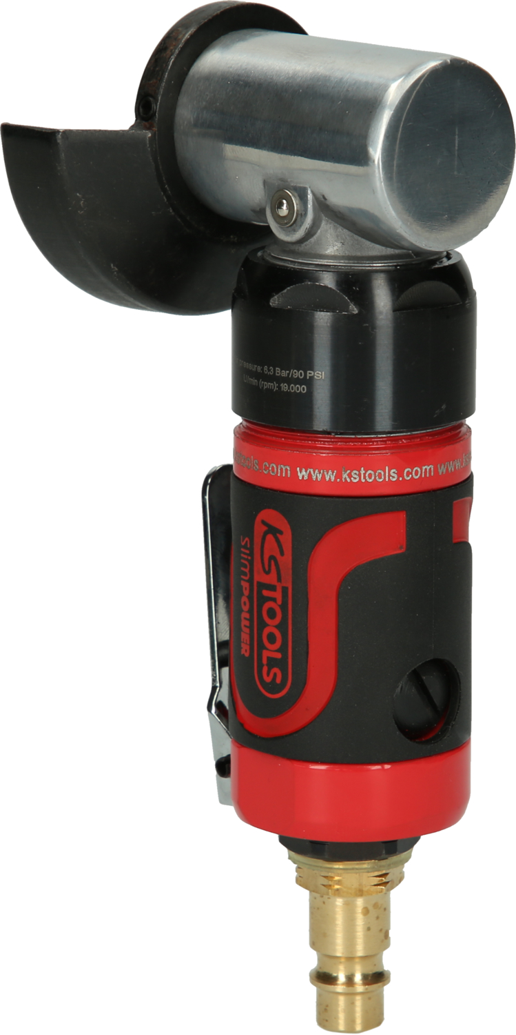 KS Tools 1/4" SlimPOWER Mini-Druckluft-Stab-Trennschleifer, kurz