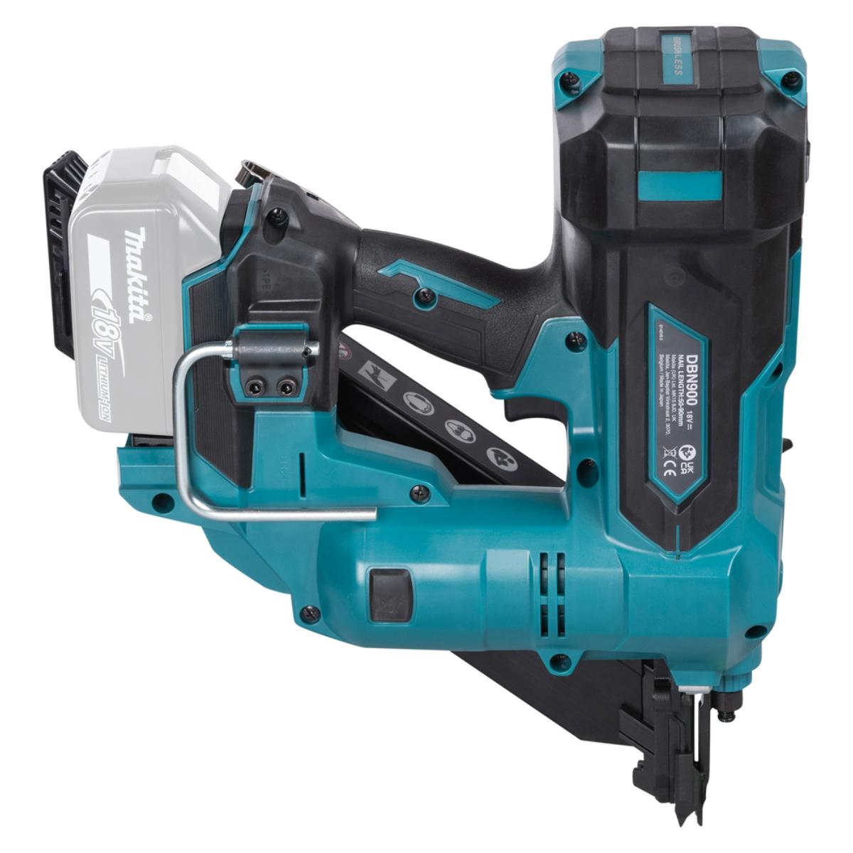 Makita Akku-Streifennagler LXT 18V - 50-90 mm - D-Kopf-Nägel - DBN900ZK