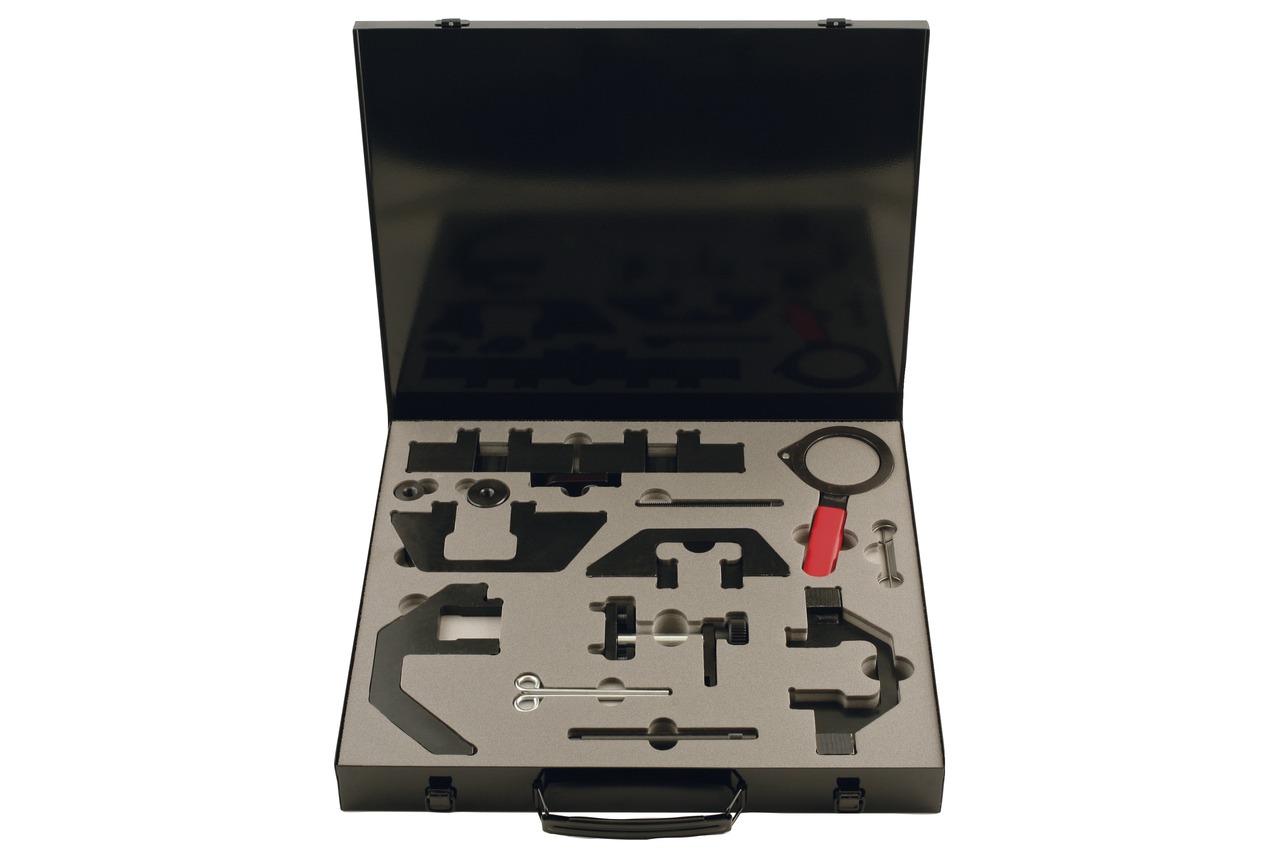 KS Tools Motoreinstell-Werkzeug-Satz für BMW, 16-tlg