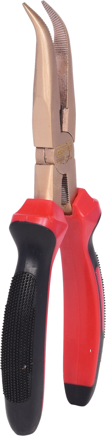 KS Tools BERYLLIUMplus Telefonzange gewinkelt