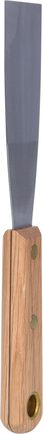 KS Tools Edelstahl-Spachtel, mit Holzgriff