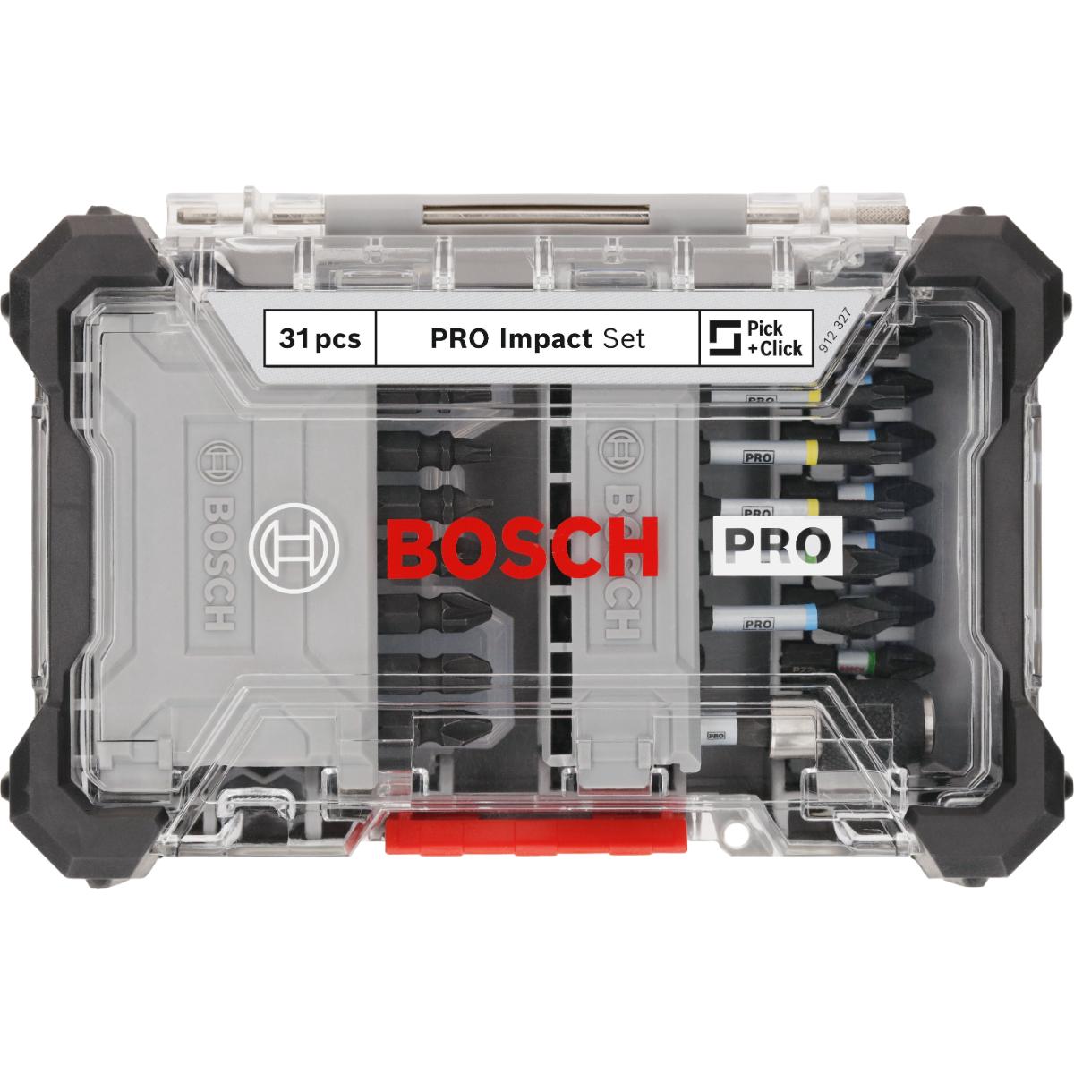 Bosch PRO Impact Schrauberbit, 31-teiliges Set