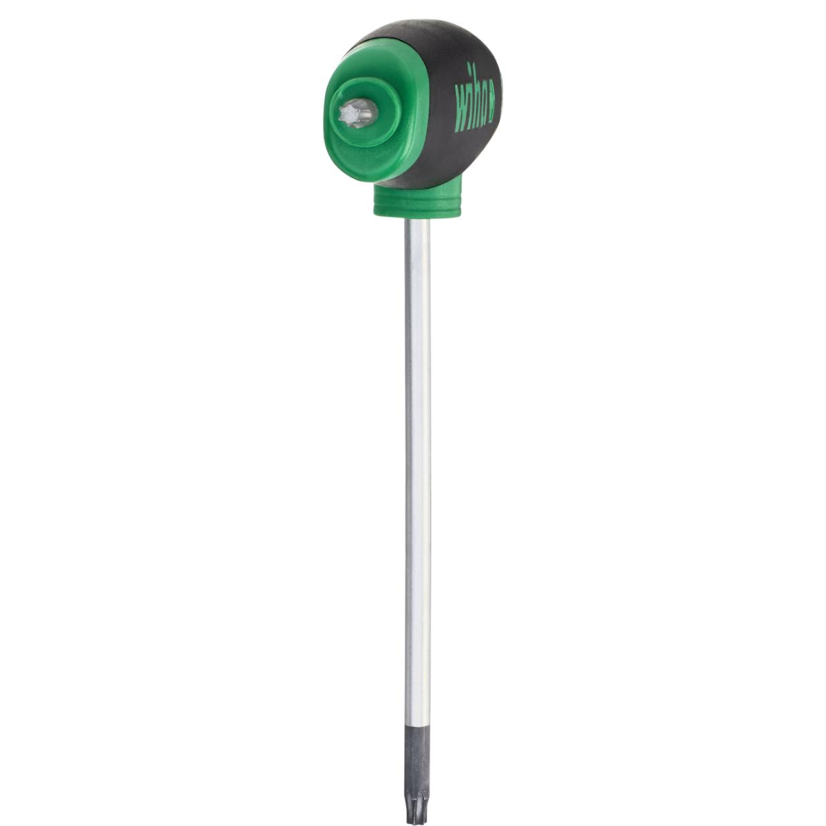 Wiha Stiftschlüssel mit Quergriff Set ComfortGrip TORX 6-teilges Set mit Seitenabtrieb, mattverchromt