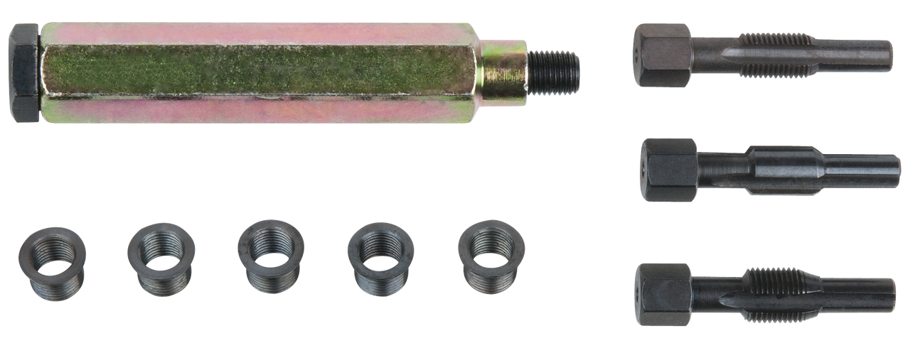 KS Tools THREADfix Reparatur-Satz M9x1 f.Glühkerzen,9-tlg