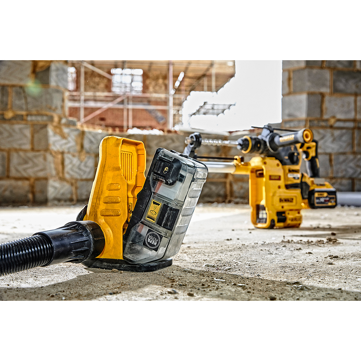 DEWALT Staubbox-Absaugadapter für Staubabsaugungen D25303DH-XJ / D25304DH-XJ