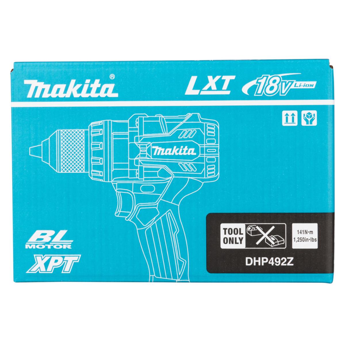 Makita Akku-Schlagbohrschrauber 18V, max 141 Nm, 0-2.100 min(-1)