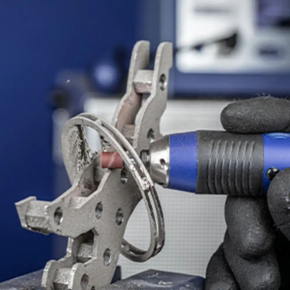 PFERD TOOLS Schleifhülsen-Set 13-tlg. Korund 10x20mm A60,80,150,240 mit Halter Schaft 6 mm