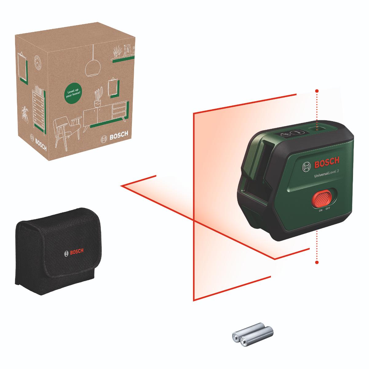 Bosch Kreuzlinien-Laser UniversalLevel 2
