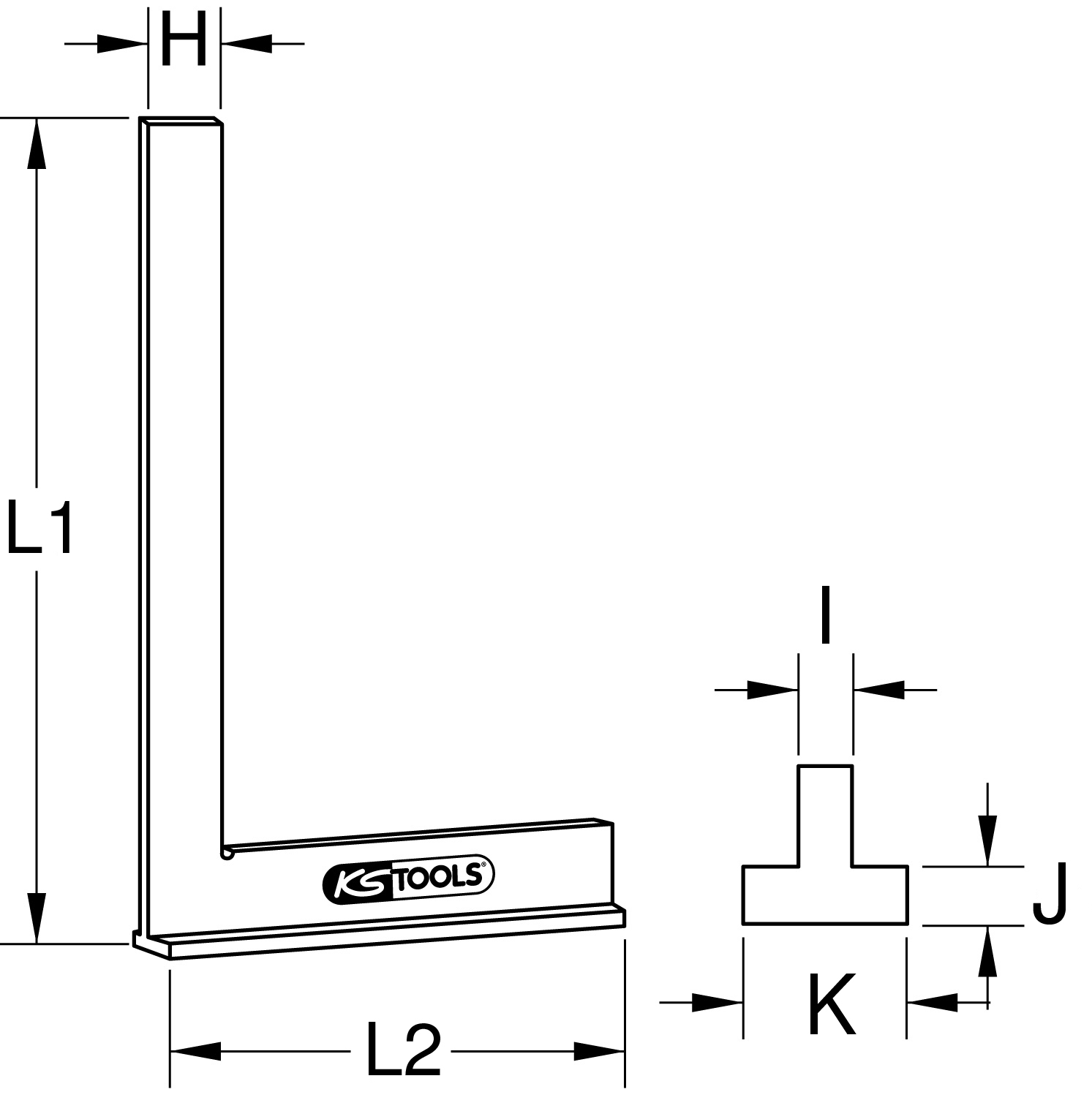 KS Tools Anschlagwinkel