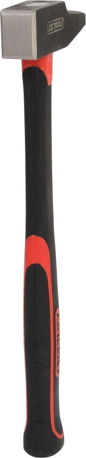 KS Tools Schlosserhammer, Fiberglasstiel, französische Form