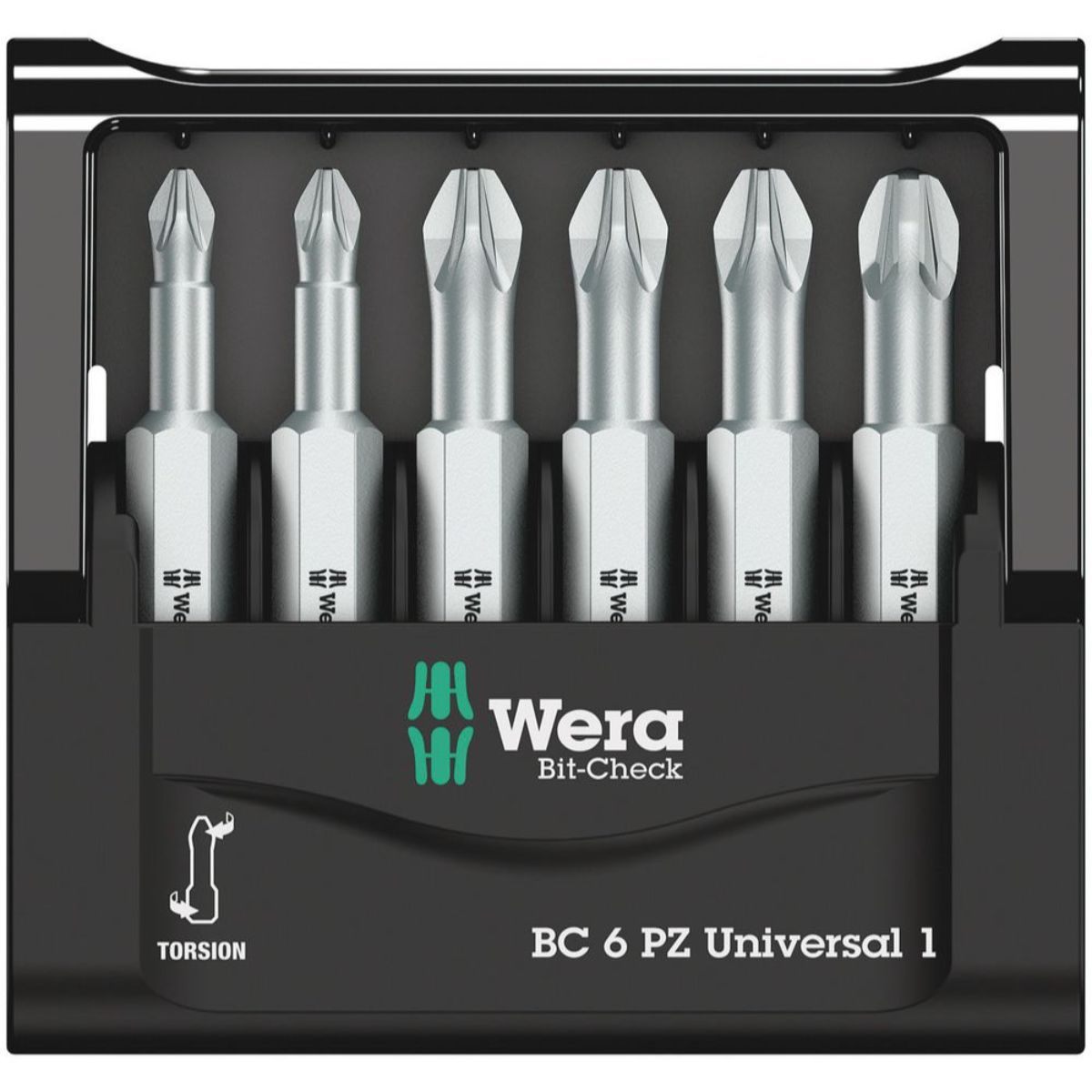 Wera Bit-Check 6 PZ Universal 1, 6-teilig